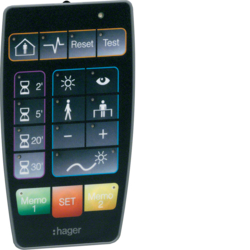 EE807 Remote control settings presence det.