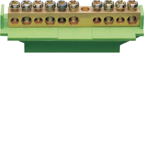 KM14N Brass terminal,  8x10mm² 6x16mm², N